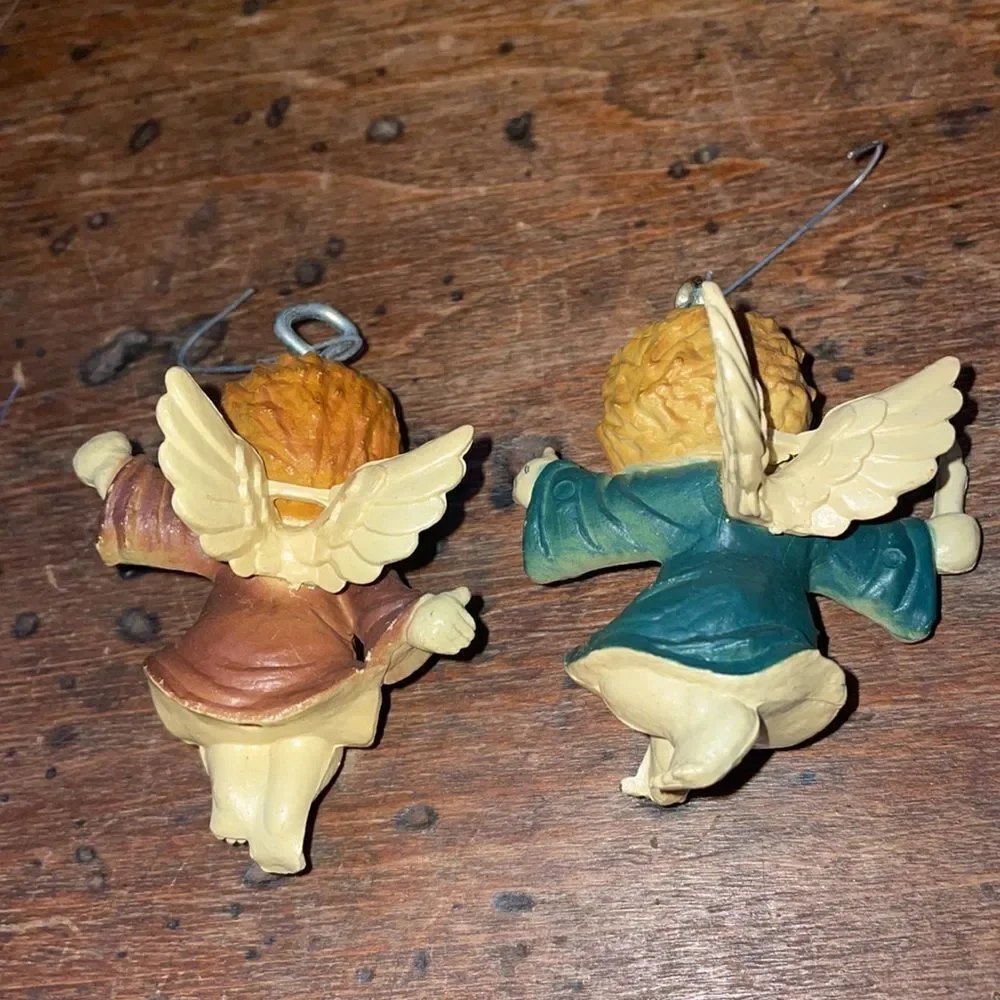 ‎8 plastic resin angel Christmas tree ornaments